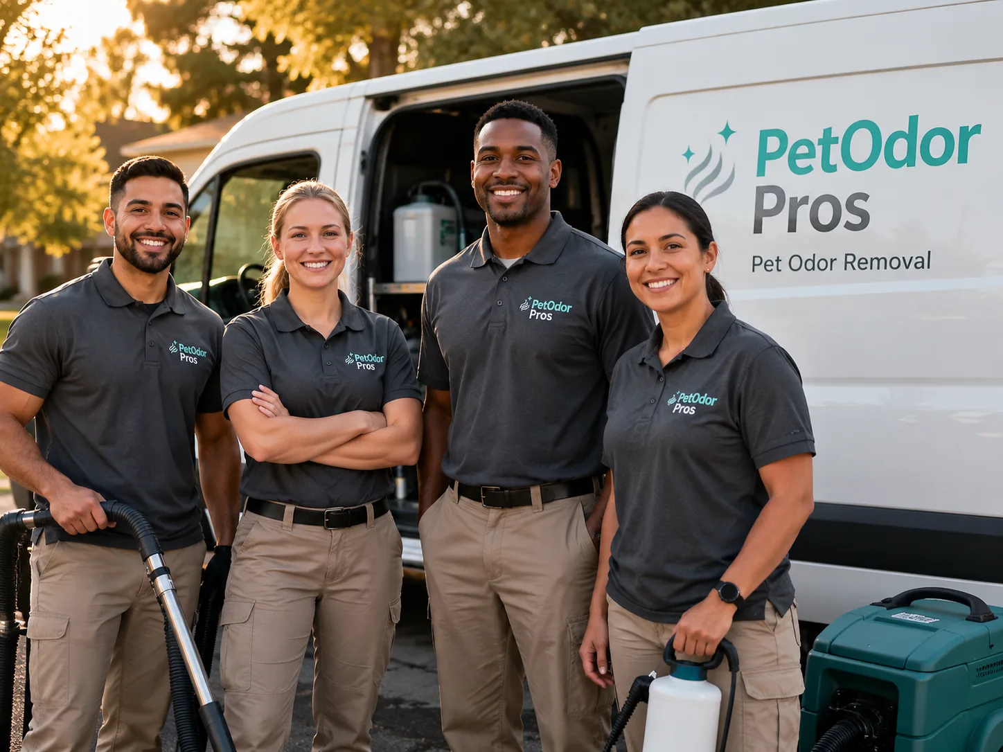 Pet Odor Removal team serving Wales, WI